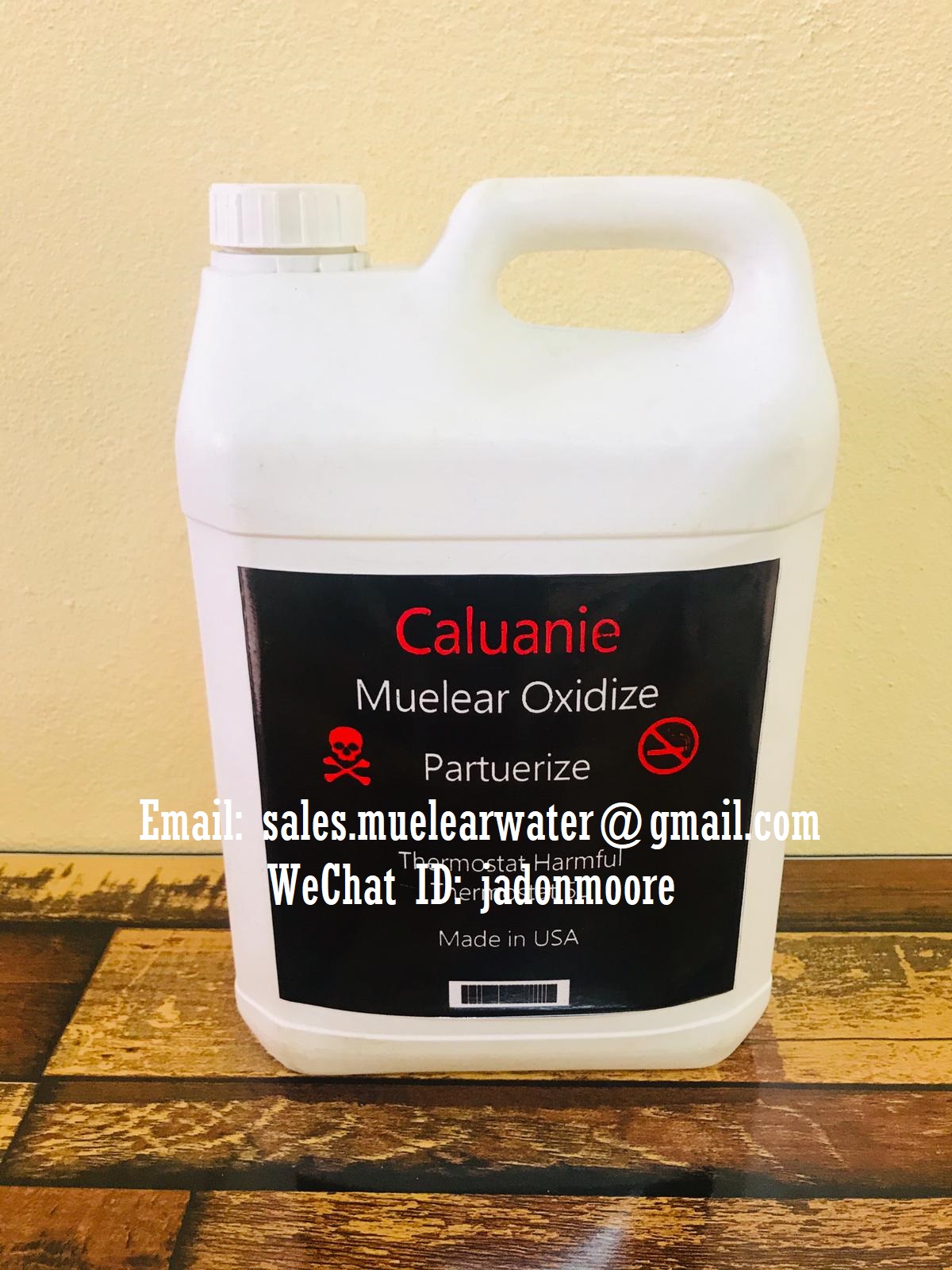 Caluanie Muelear Oxidize Parteurize